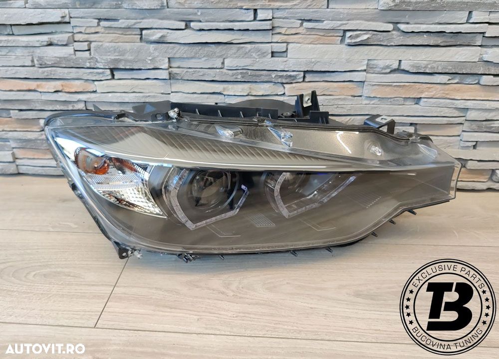 Faruri LED Angel Eyes compatibile cu BMW Seria 3 F30 F31 - 4
