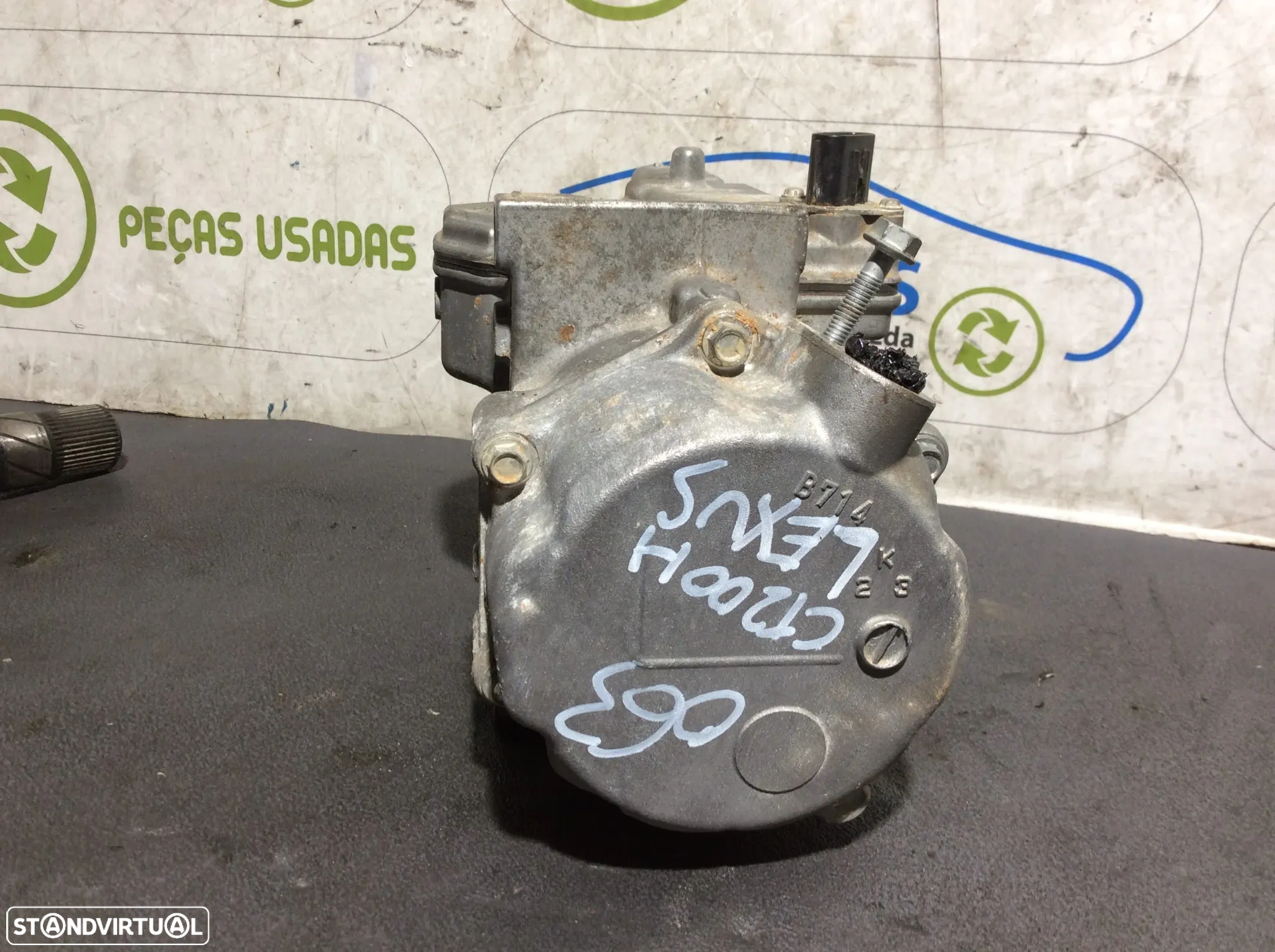 Compressor do ar condicionado Lexus CT200 - 3