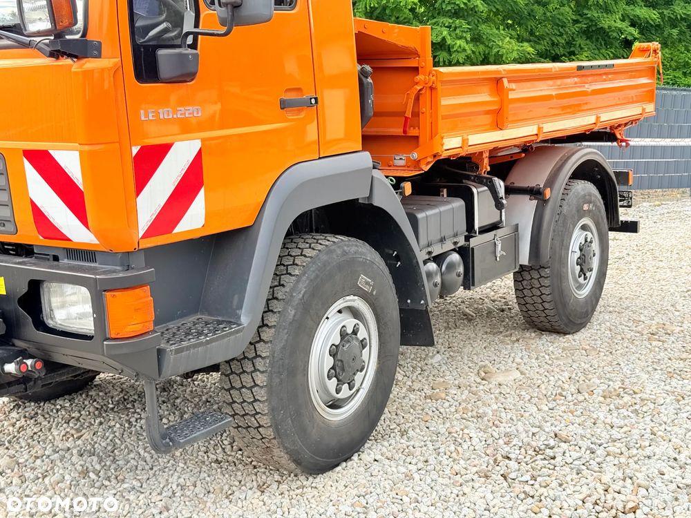 MAN * MAN 10-220 * Wywrotka Kiper Meiller * 4x4 * Zimowe Utrzymanie * Unimog * - 7