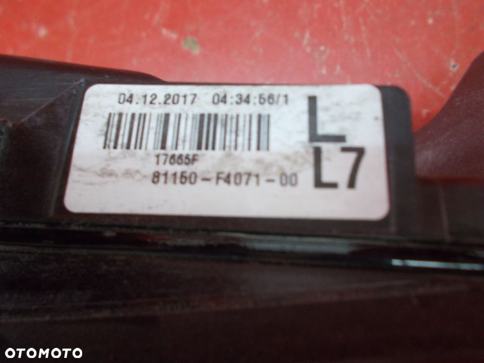 TOYOTA CHR C-HR LAMPA LEWA FULL LED 81160-F4071 - 2