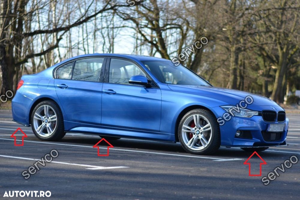 Bodykit BMW Seria 3 F30 Sedan M-Sport Facelift 15-18 v2 Maxton Design