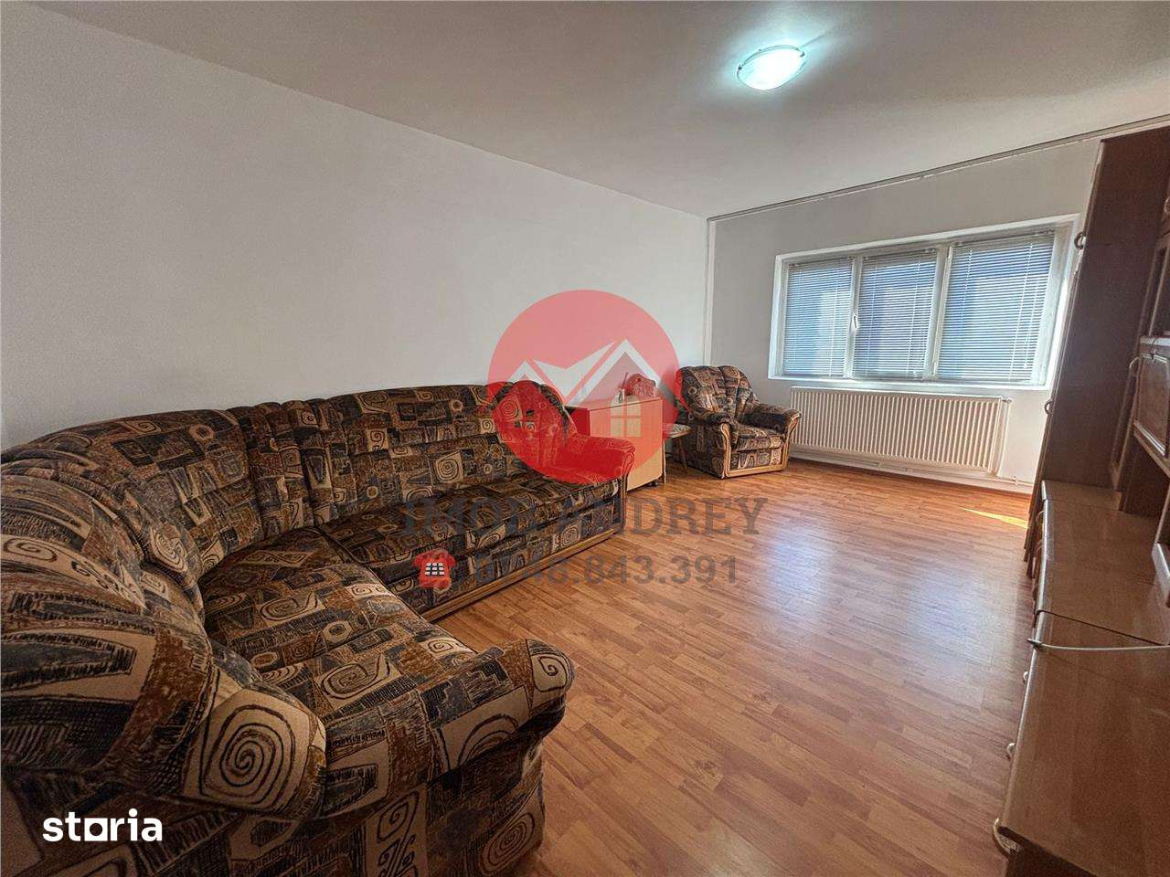 Apartament 2 camere E3, 53 mp, mobilat, centrala noua — fotografia 1