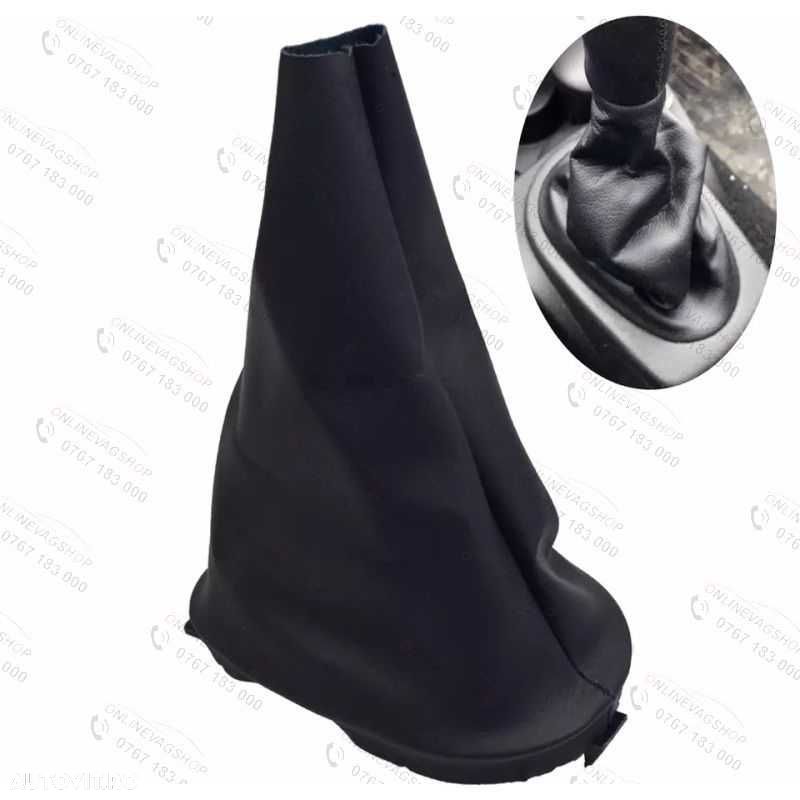 Nuca piele + manson schimbator Dacia Logan 2004-2012, Renault Clio 2 - 6