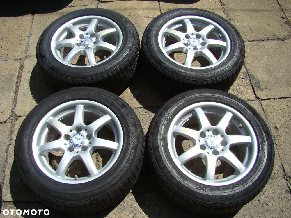 a05 5x112 Mercedes W211 W210 W212 W124 w205 CLK W208 W209 7,5jx16 225/55 zima - 1