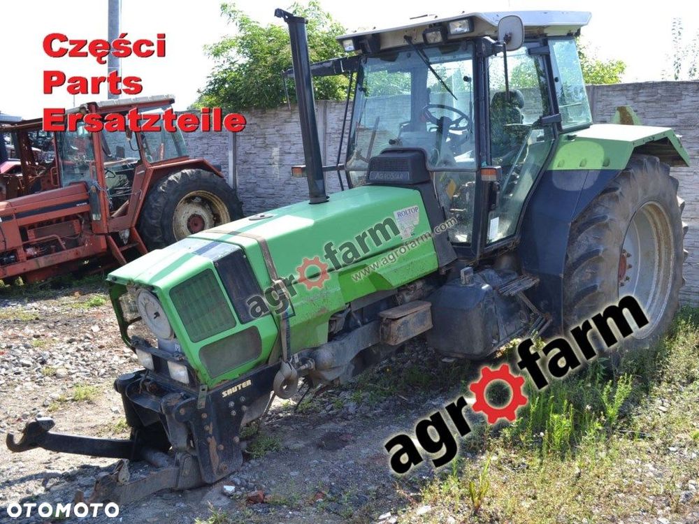 Deutz Agrostar 6.81 części, skrzynia biegów, oś - 1