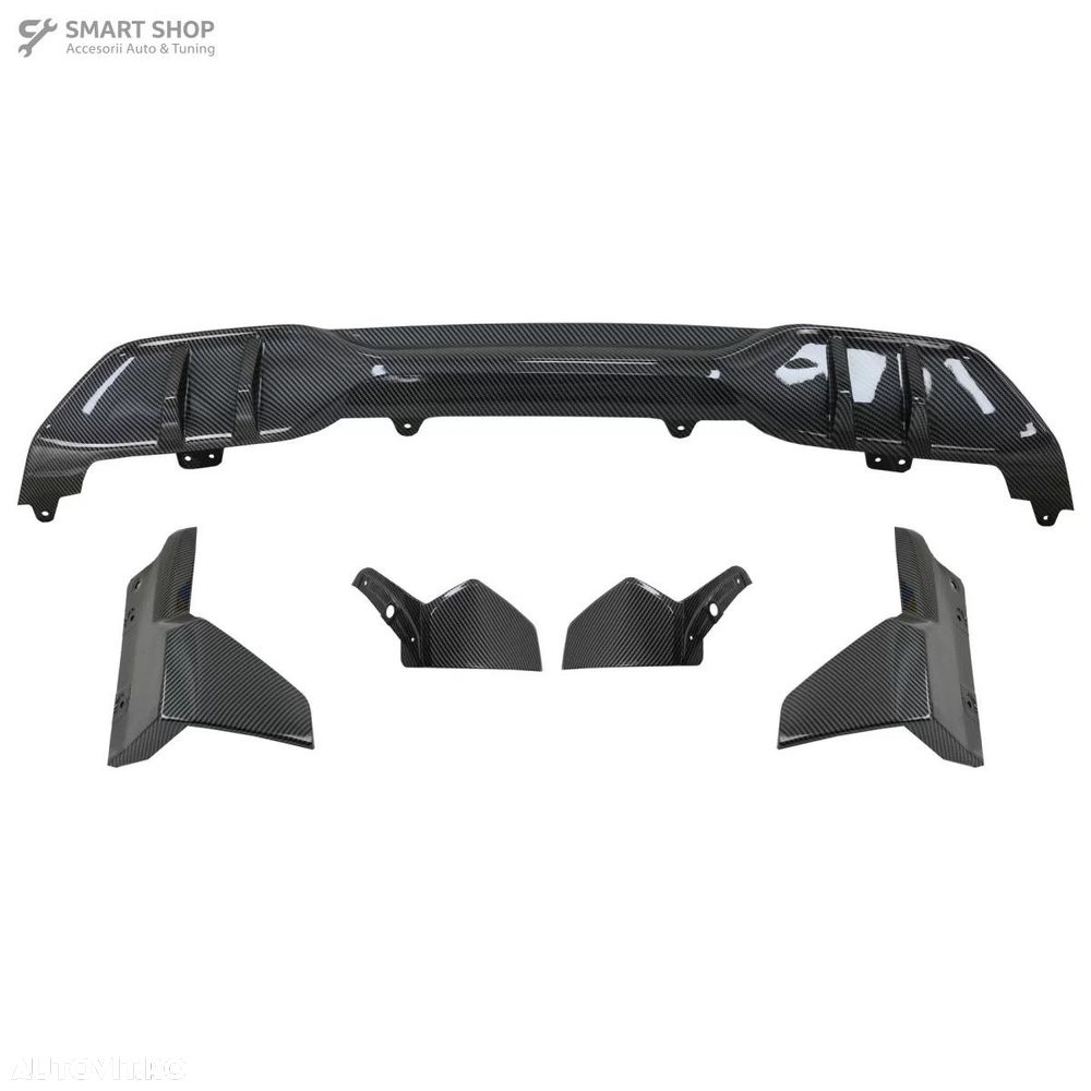Pachet Exterior Aero Prelungire Bara Fata si Difuzor BMW X5 G05 (2018- - 1