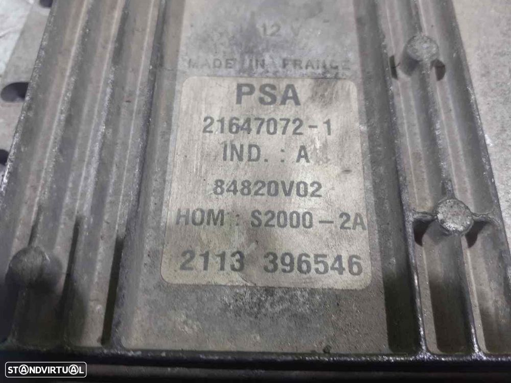 CENTRALINA MOTOR UCE PEUGEOT 206 FASTBACK 2002 - 3