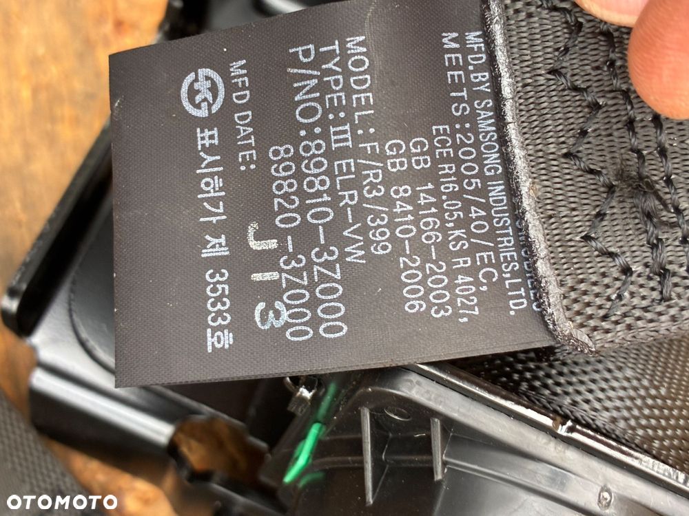 HYUNDAI I40 kombi pas tylni prawy lewy komplet - 5