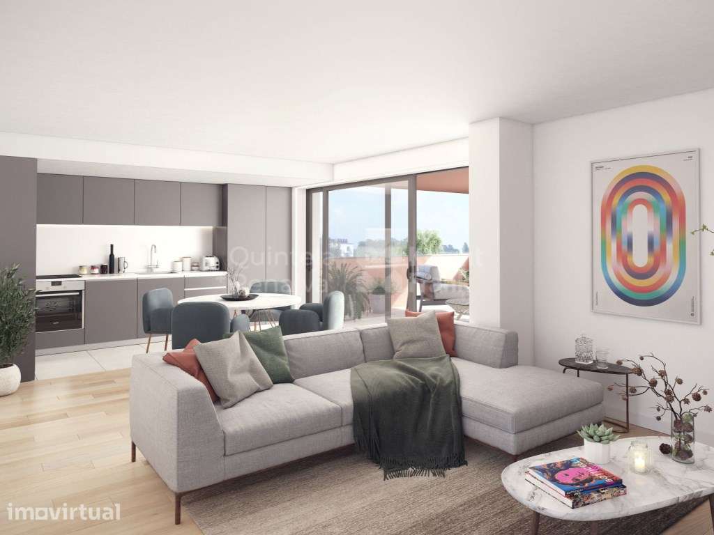 Apartamento T2 duplex com terraço em Ramalde, Porto - Grande imagem: 3/7