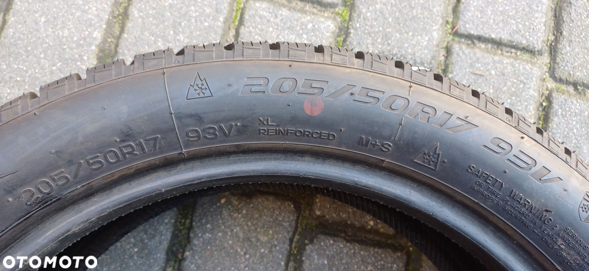 NANKANG 205/50R17 93V , pojedyńcza opona wielosezonowa. - 3