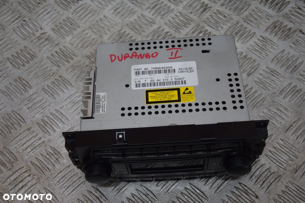 DODGE DURANGO II RADIO EU - 4