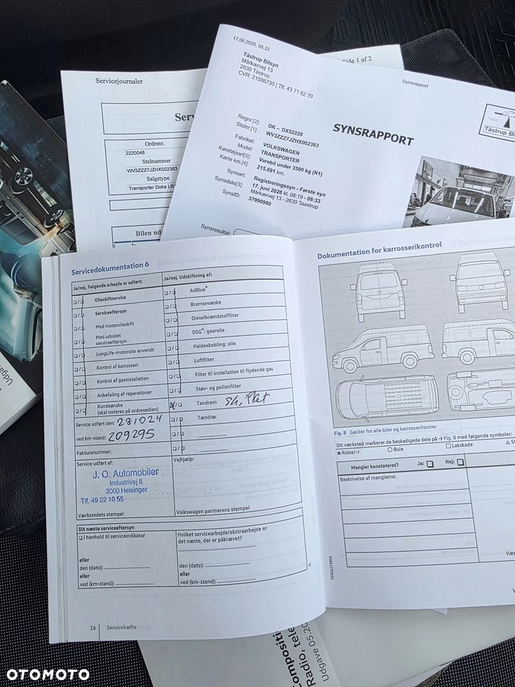 Volkswagen VW TRANSPORTER T6 2.0 TDI 150 KONNA DOKA 6 OSOBOWA BRYGADÓWKA 2.3 M SKRZYNIA KLIMA WEBASTO GWARANCJA - 27