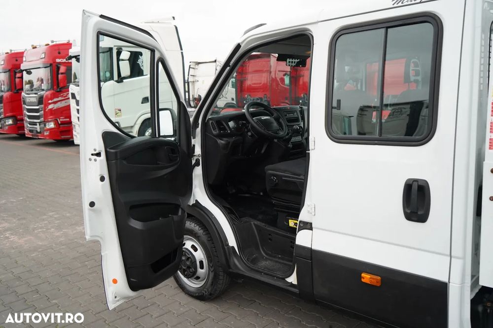 Iveco DAILY 35-140 / BASCULATOR / CU TRACȚIE MÂNĂ / DOUĂ TRACȚII / MANUAL / 6 LOCURI / - 25