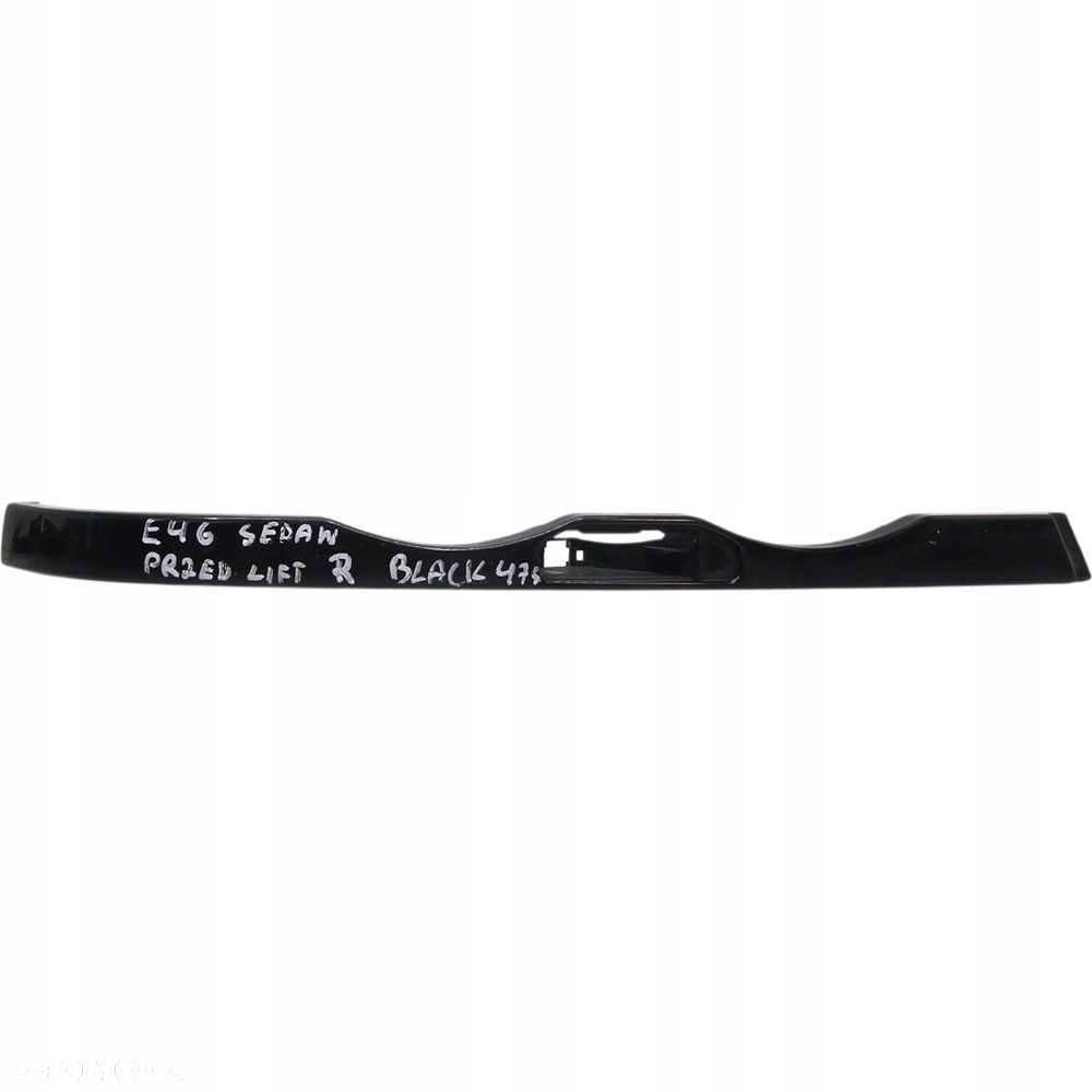 Bmw E46 Sedan Listwa Pod Lampę Xenon Prawa Black 475 8227644 - 2