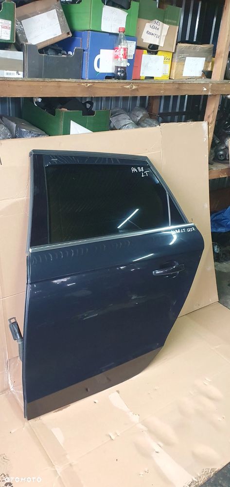 Drzwi lewy tył tylne lewe Audi A4 B8 Lift Kombi LX5R - 2