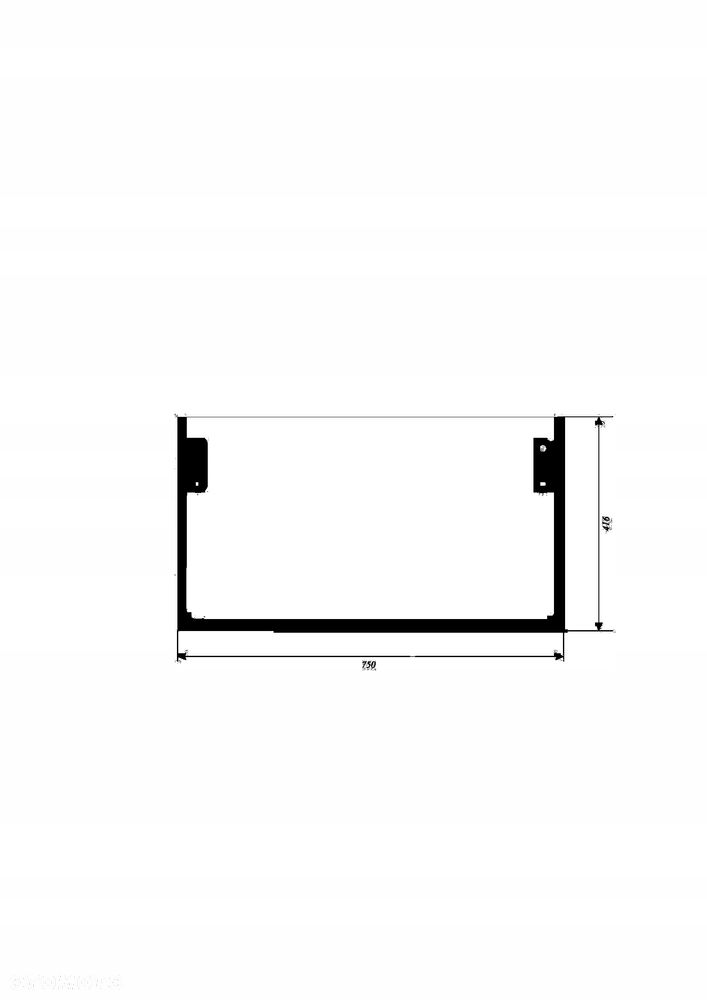 Szyba dolna JCB JS 130,145,160,220 333/J3878 ZAM - 2
