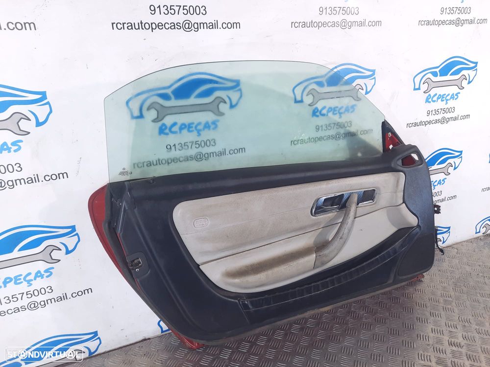 PORTA PORTAS FRENTE FRONTAL ESQUERDA MERCEDES BENZ CLASS SLK R170 A1707201505 1707201505 FECHO ELEVADOR MOTOR PUXADOR VIDRO RETROVISOR RETROVISORES - 7