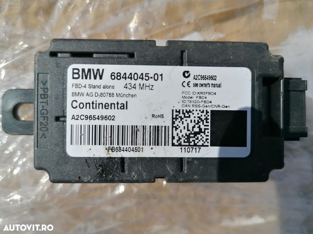 Amplificator antena bmw seria 5 g30, g31 684404501, 6844045 01 - 1