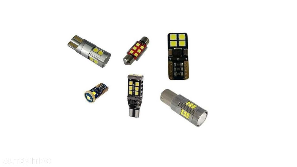 Becuri led leduri canbus pentru pozitii Mercedes W204 - 2