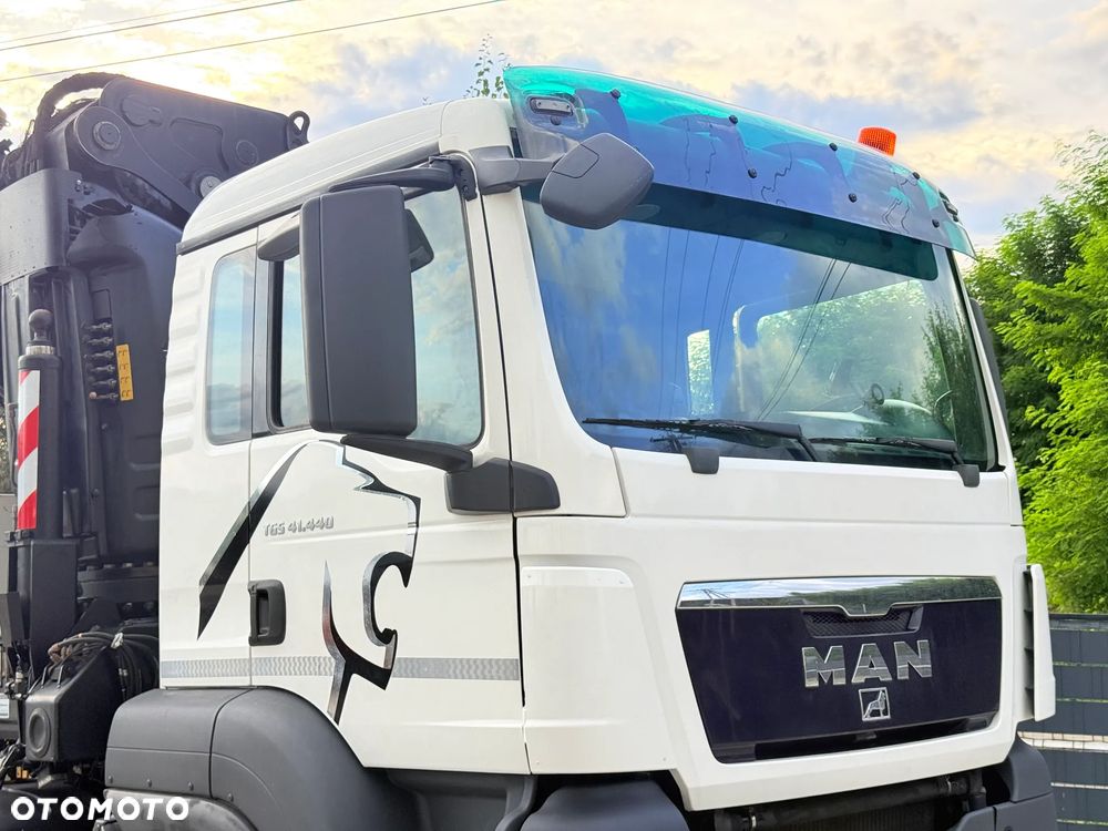 MAN * MAN 41.440 TGS * Napęd 8x6 * HDS Kran Hiab 700 E-9 HIPRO * 22 M * Energetyka * Sprowadzony * - 25