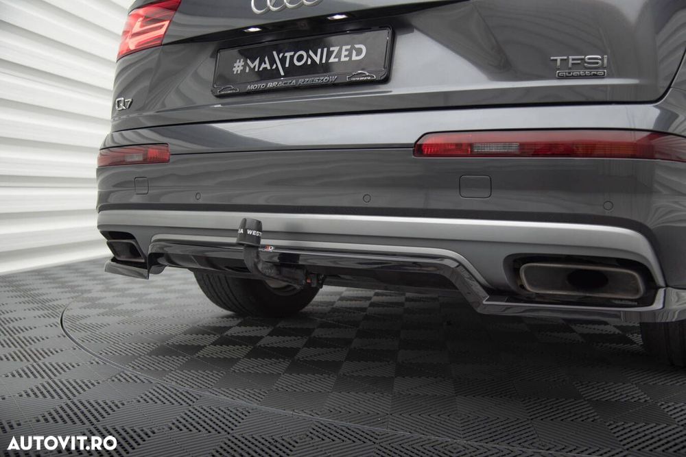 Prelungire Bara Spate compatibila cu Audi Q7 4M Maxton Design - 5