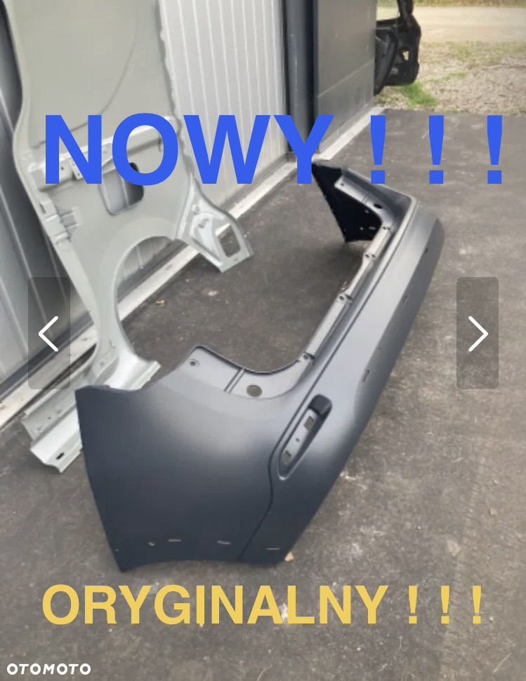 DACIA LODGY STEPWAY Nowy ! ! ! oryginalny ZDERZAK TYLNY NOWY ORYGINAŁ TYŁ TYLNI Wwa
