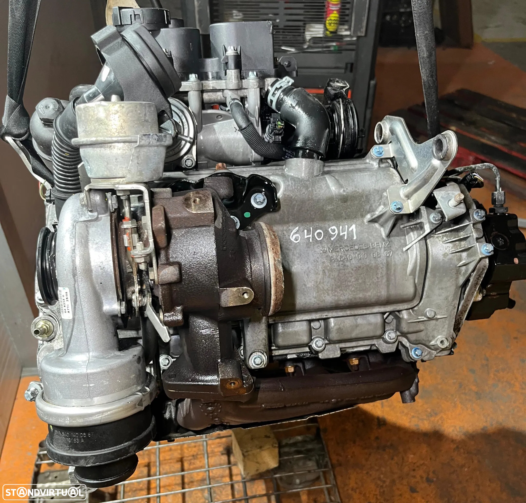 Motor Mercedes Classe B (W245) B200 CDi Ref: 640941 - 5