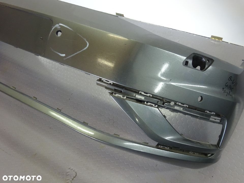 5G0807217FR LR7H zderzak przod VW Golf VII LIFT 4xPDC spryski czesci - 3