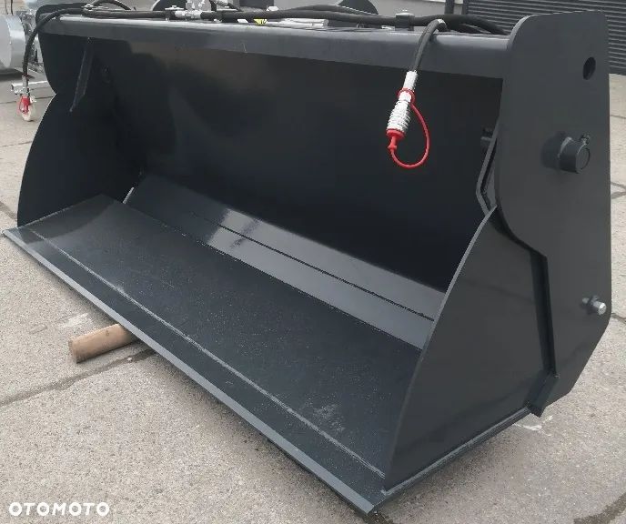 Łyżkokrokodyl objętościowy palony 200 cm mocowanie JCB - 3