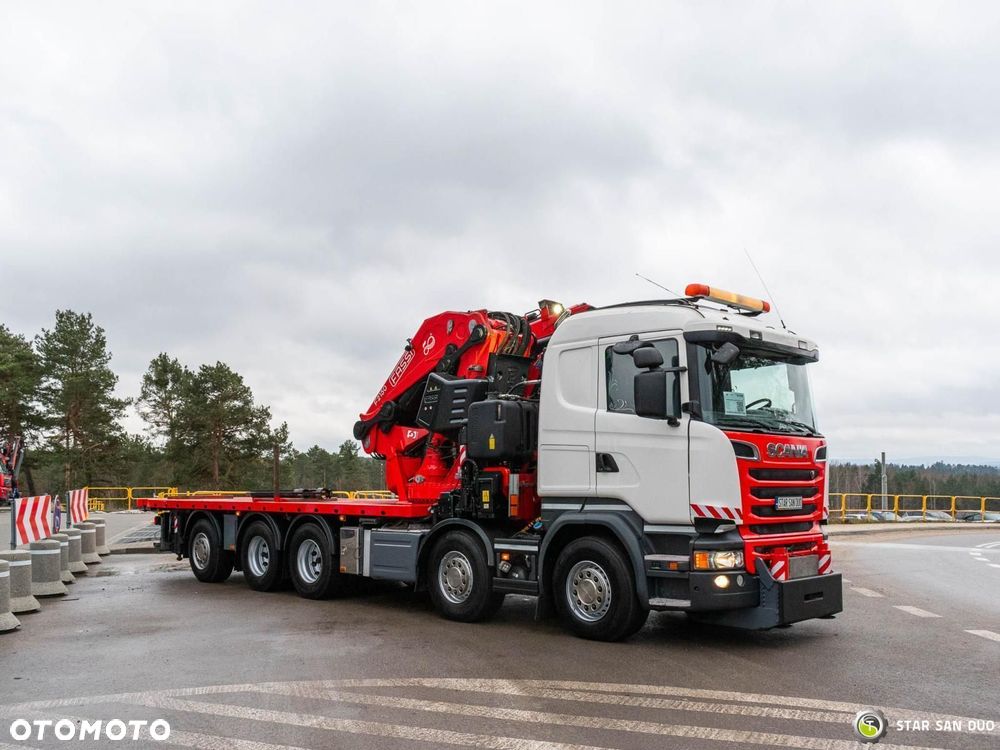 Scania R520 10x4 FASSI F2150RAL.2.28 HDS Żuraw Wciągarka - 12