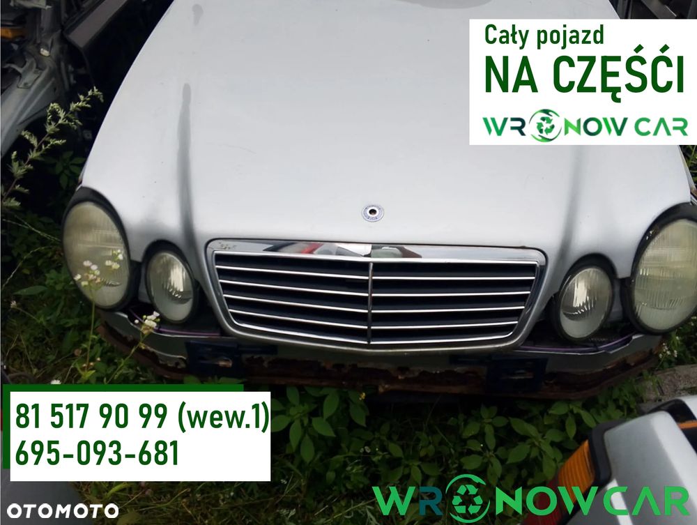 Mercedes CLK C208 (97-99r.) 2.0B 136KM. Silnik 111945 Skrzynia 717417 lakier 744. Cały na części GWARANCJA !!!  Przód Tył Zestaw Komplet Drzwi Klapa Zderzak Błotnik Maska Grill Atrapa Szyba Pas Lampa Lusterko Boczki Fotel Kanapa Kokpit Deska Rozdzielcza Przełącznik Włącznik Sterownik Przewody Wiązka Instalacja Moduł Komputer Czujnik Listwa Pompa Alternator Wtryski Głowica Rozrusznik Kompresor Sprzęgło Dwumas Silnik Skrzynia ABS Klimatyzacji Paliwa Wspomagania Kolektor Turbina Przepustnica Zawór Chłodnica Koło Hak Belka Sanki Zawieszenie Mcpherson Półoś Amortyzator Wydech Tłumik Zacisk Most - 1