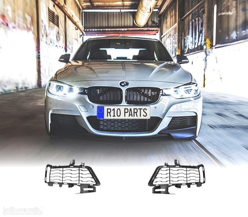 GRELHAS INFERIORES LATERAIS BMW F30 PARA-CHOQUES LOOK M - 1