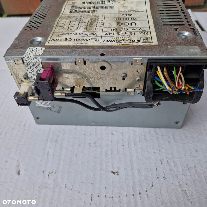 OPEL VECTRA C RADIO RADIOODTWARZACZ 13113147 - 4