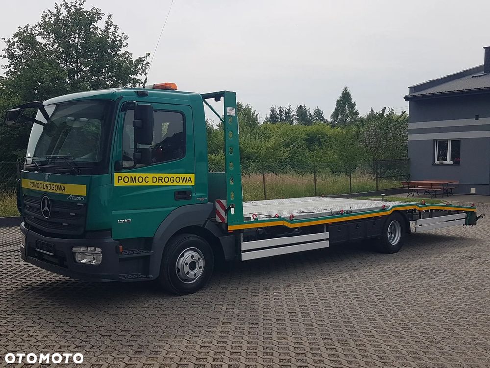 Mercedes-Benz ATEGO 1218 LAWETA POMOC DROGOWA AUTOLAWETA 4x2 ZAPADNIE 11 990 KG KLIMA NAJAZD - 2