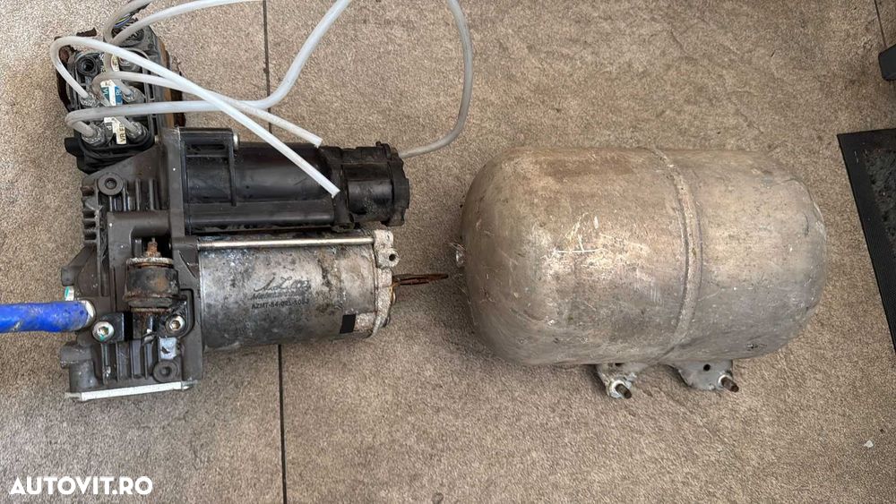 Compresor arc pneumatic cu butelie,bloc  supape Mercedes S-Class W221 - 2