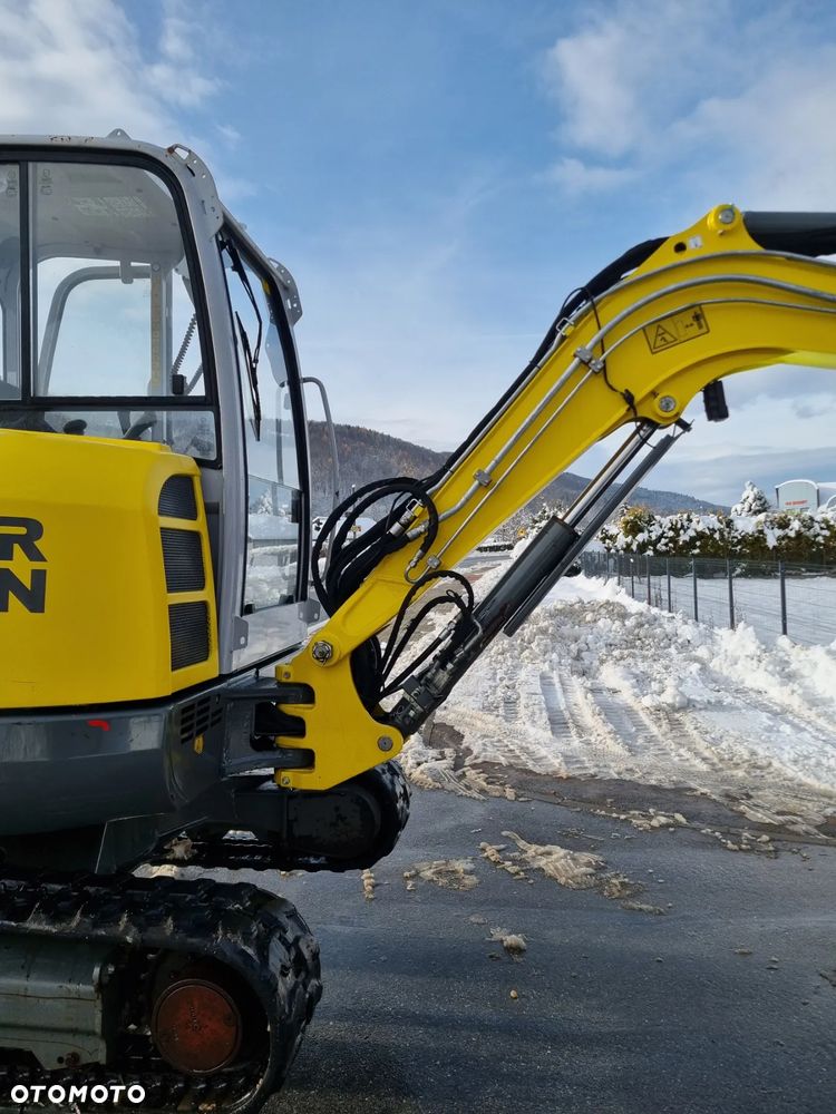 Wacker Neuson EZ38 koparka 4tony 2018r 1289h Import Norwegia-Maszyna JAK NOWA aktualna DEKRA 2026r. silnik Yanmar. dodatkowa linia Hydr. Zamki na tłokach. Szybko-złącze Hydra. 2 łyżki. Zero luzów wycieków. Okazja! - 26