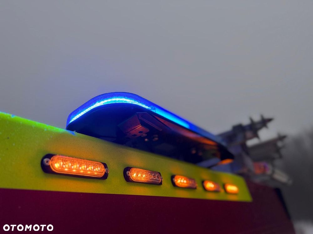 MAN Straż pożarna, Pojazd pożarniczy, Wóz strażacki, MAN L80 średni GBA 4x4 CNBOP, wyciągarka, 3000l wody, reduktor, blokady, mosty - 7