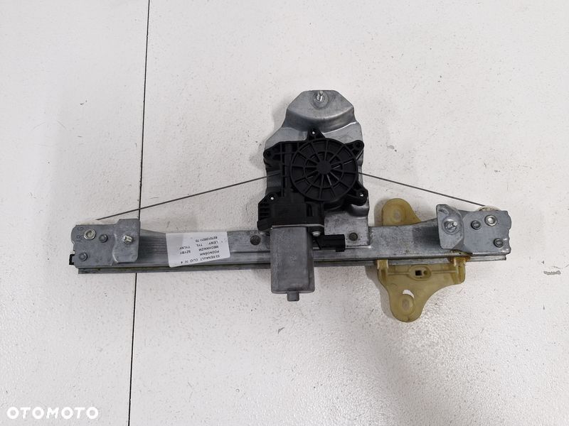 RENAULT CLIO 4 IV PODNOŚNIK MECHANIZM SZYBY LEWY TYŁ TYLNY 827010501R - 1