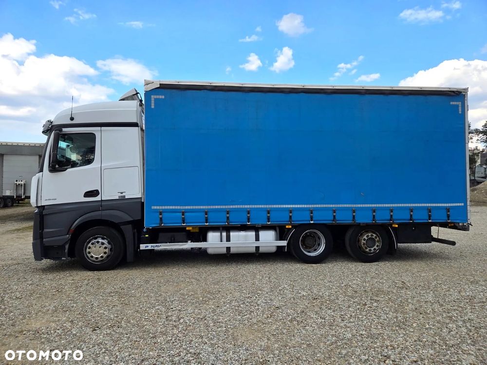 Mercedes-Benz ACTROS 2542 BLUETECK / 6X2 / FIRANKA / PODNOSZONA OŚ - 5