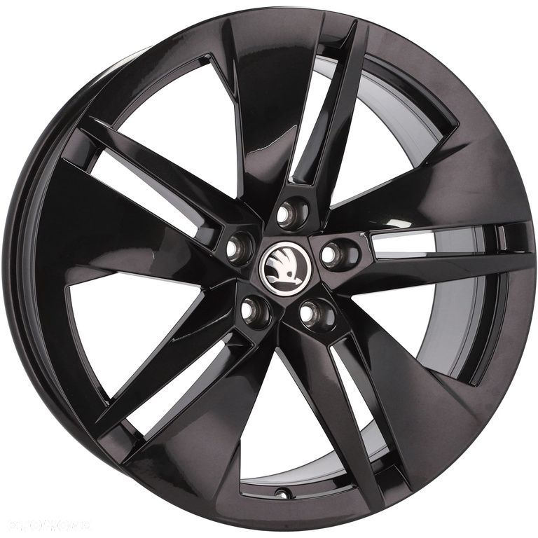 4x Felgi 19 SKODA OE m.in. do Enyaq Superb II III Karoq Kodiaq Yeti Octavia RS IV -  5LG071499CFL8 - 8