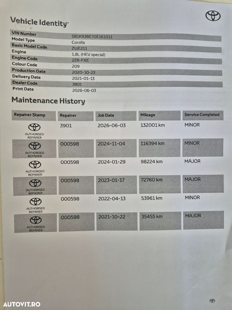 Toyota Corolla 1.8 Hybrid Comfort - 25