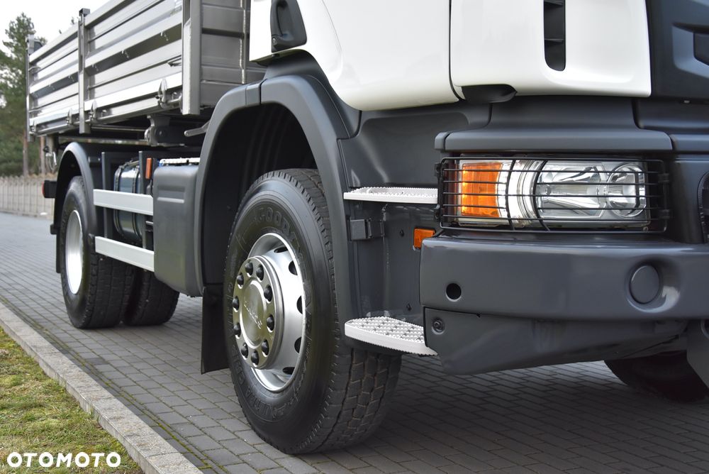 Scania P250 WERSJA OFFROAD / WYWROTKA 3-STRONNA / BLOKADA MOSTU / TYŁ RESOER / P.NOWA / 18 TYŚ KM PRZEBIEGU! / SALON PL / - 18