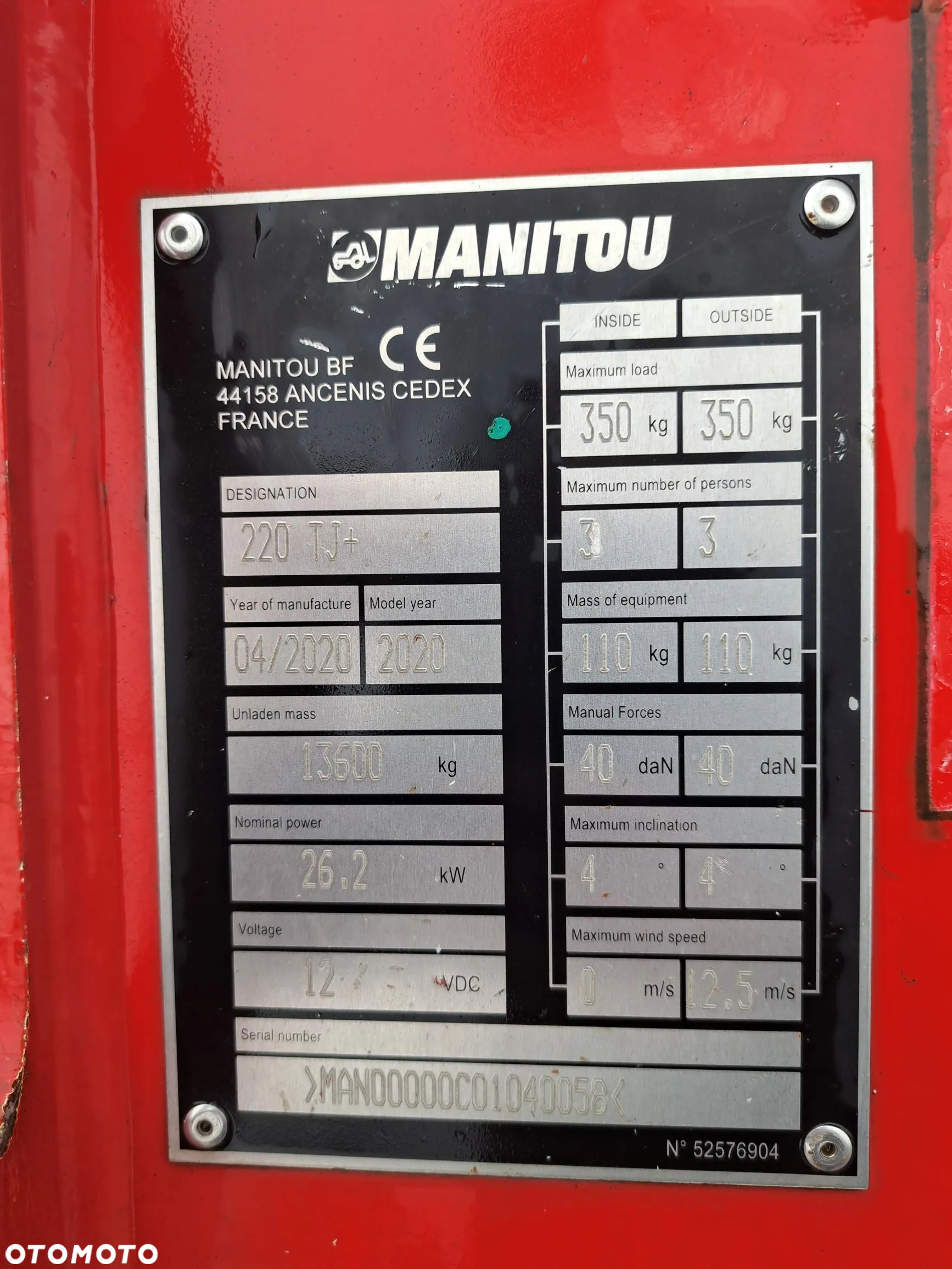 Manitou 220 TJ+ - 6