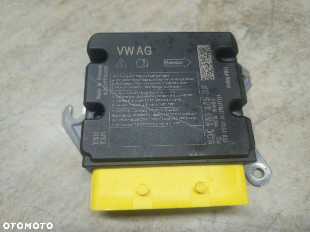 AUDI A3 8V SENSOR AIRBAG MODUŁ PODUSZEK POWIETRZNYCH - 2