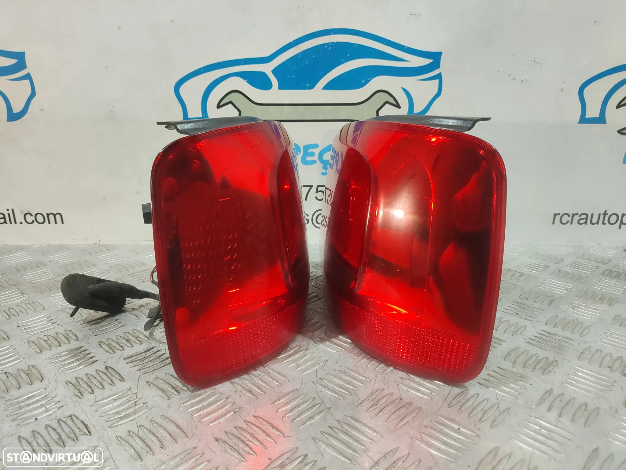 FAROLIM FAROLINS TRASEIRO TRÁS ESQUERDO DIREITO ORIGINAL VW VOLKSWAGEN TOURAN 2 II MK2 1T3 - 11
