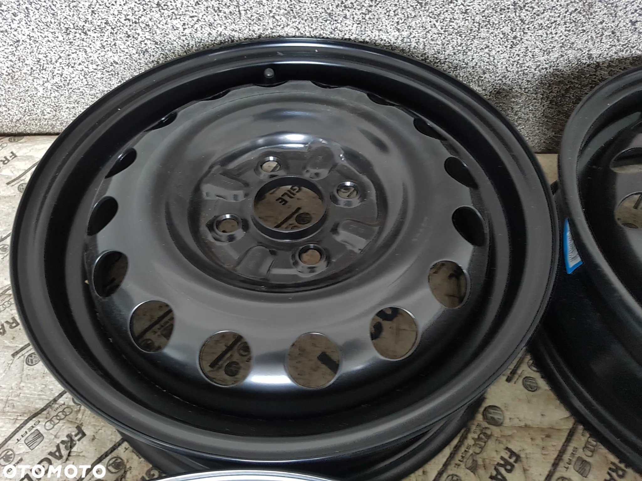 NOWE FELGI STALOWE CITROEN C1 TOYOTA AYGO PEUGOT 1008 4,5JX14  4X100 ET39 - 7