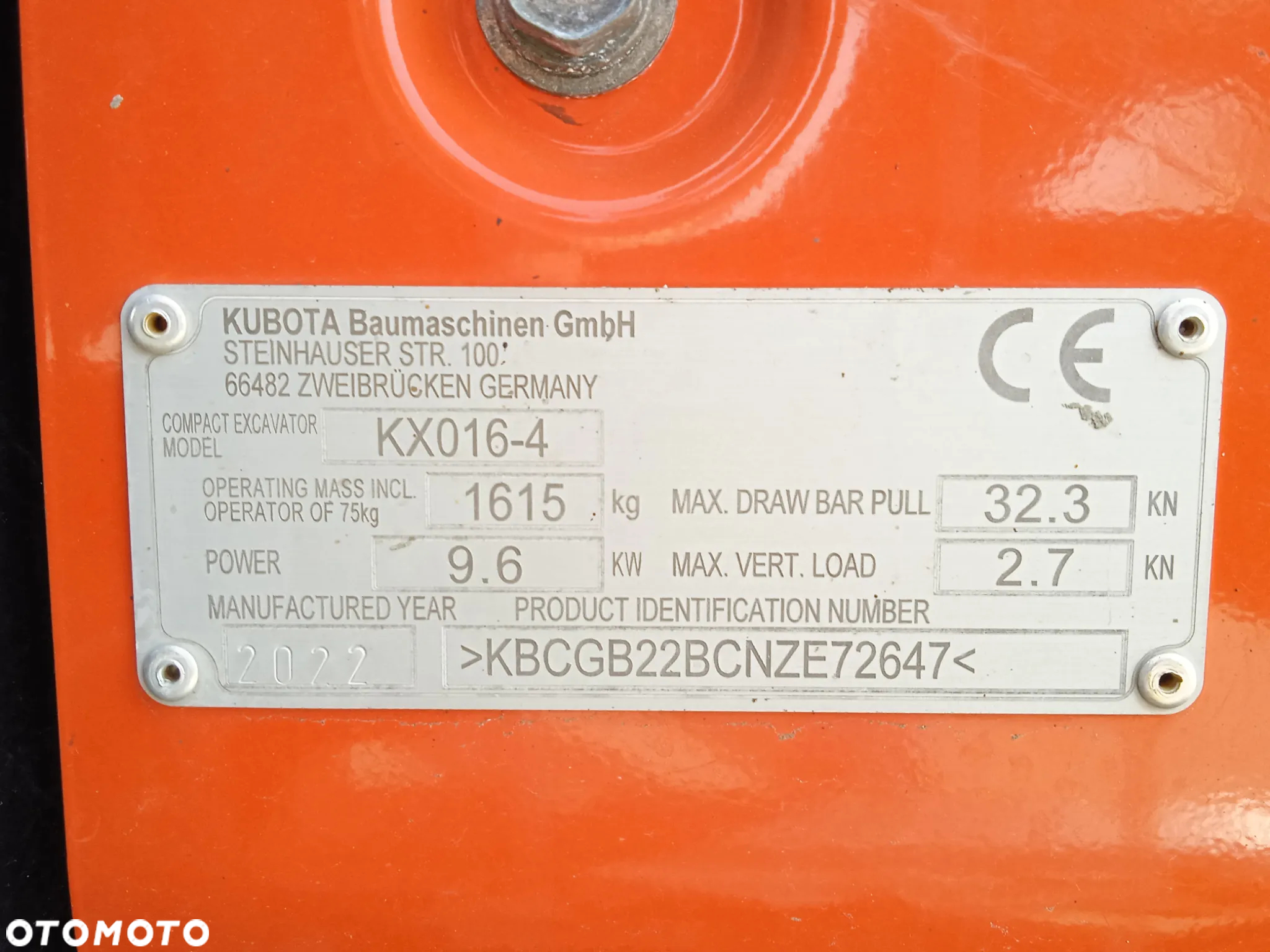 Kubota KX016-4 - 20