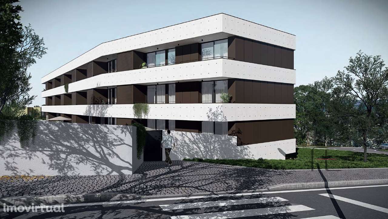 Apartamento T2 c/ Varanda, Vista Panorâmica em Condomínio Privado - Grande imagem: 3/5