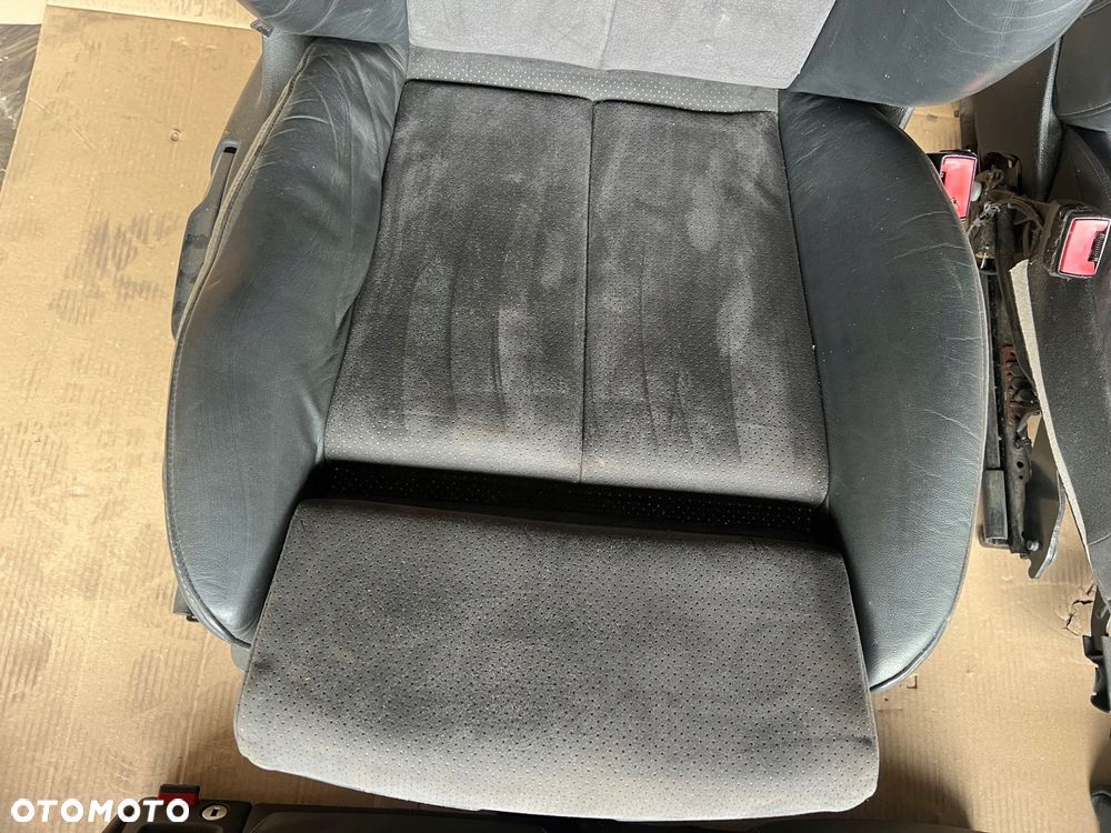 audi a6 c7 fotele kanapa skóra alcantara grzane s-line sline - 3