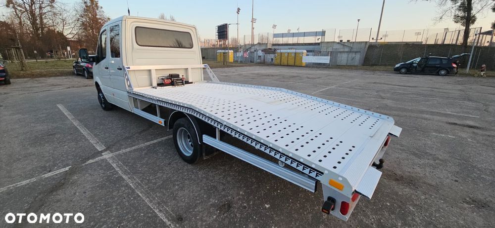 Volkswagen Crafter Dubel Blizniak Hak 3.5t Aluminiowy najazd - 5